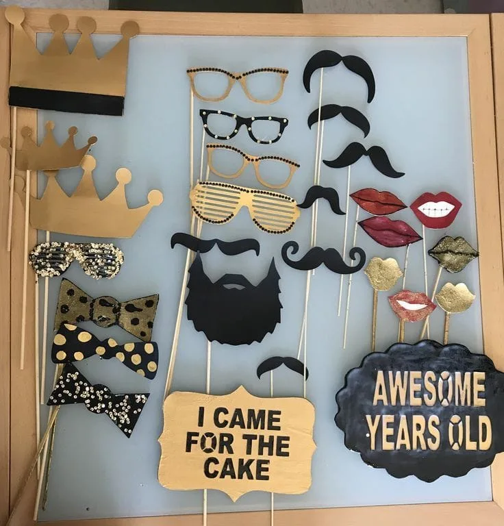 Photo Booth Party Props
